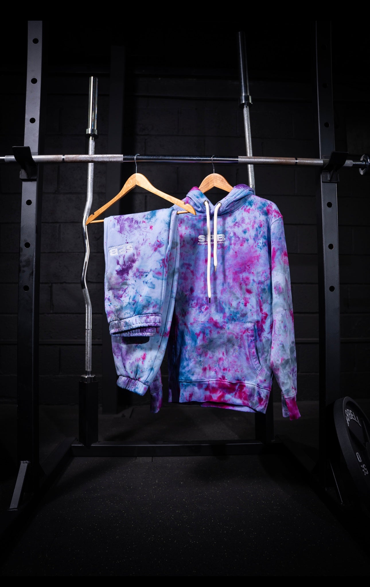 Purple Rain- Bespoke Tie Dye Over Size Bottoms