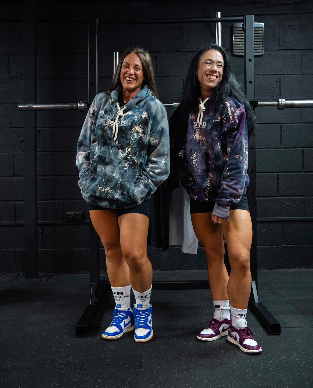 Dark Nights - Bespoke Tie Dye SPB Oversize Hoodie