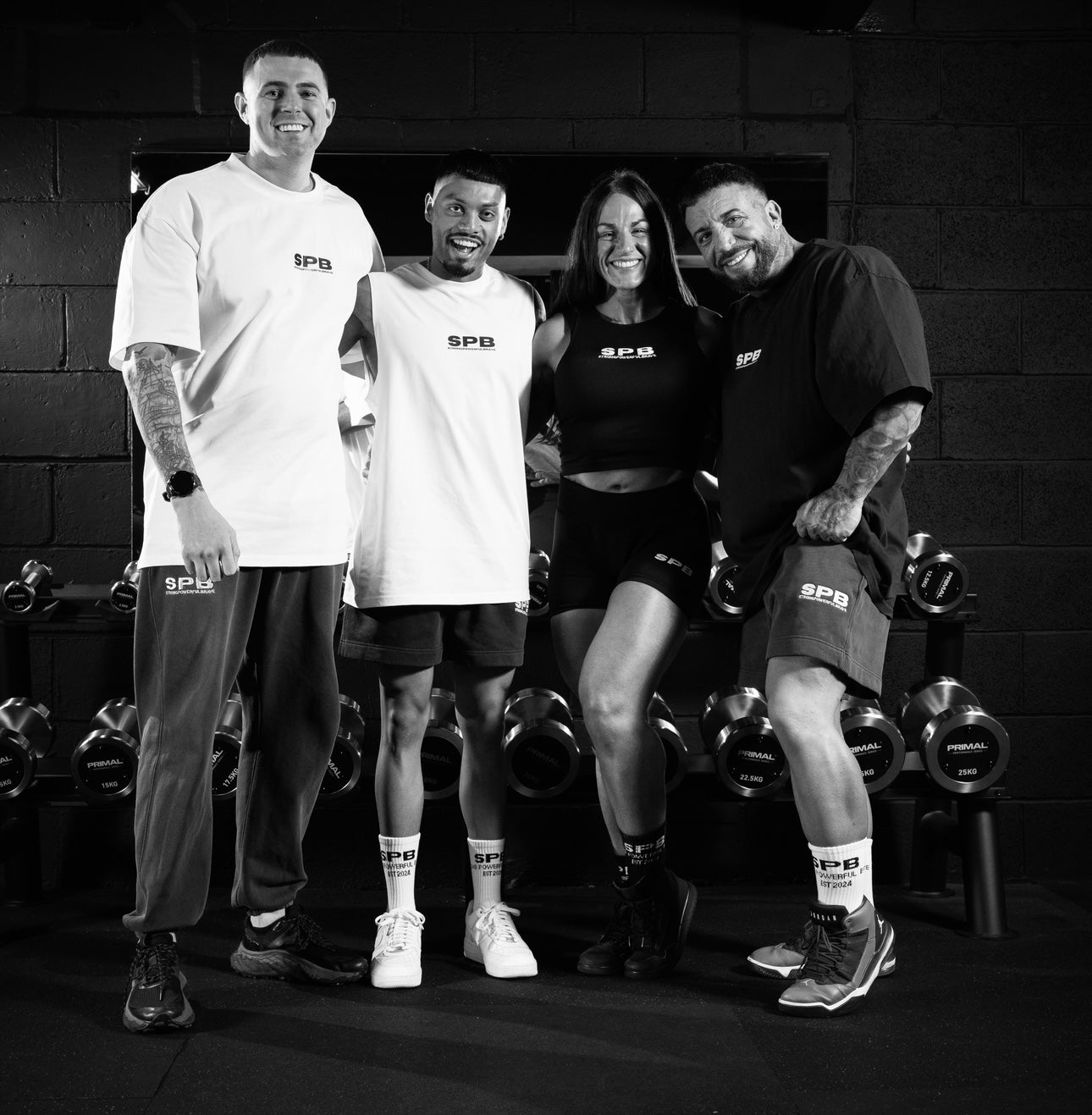 The founder and the three SPB male members 